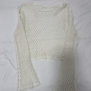 Crochet holey top/cover up